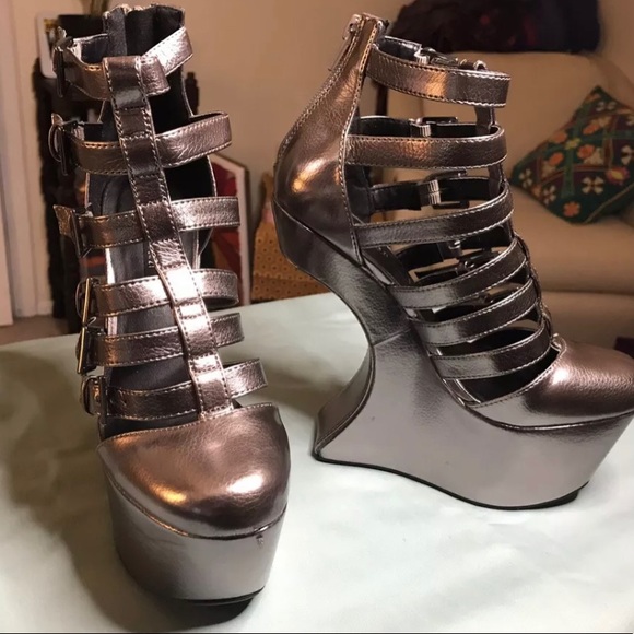 ISO Forever 21 Bold Heelless heels size 11 or 12 or similar. - Picture 5 of 5